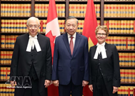 Top leader meets with Speakers of Canada’s Senate and House of Commons
